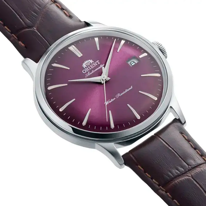 Reloj Orient Bambino Automático 40,5 mm Esfera Morada - Imagen 3