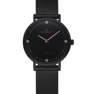 ARIEL 30MM BLACK DIAL BLACK SS MESH