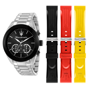 TRAGUARDO 45MM CHR BK DIAL SS BR+3 SIL