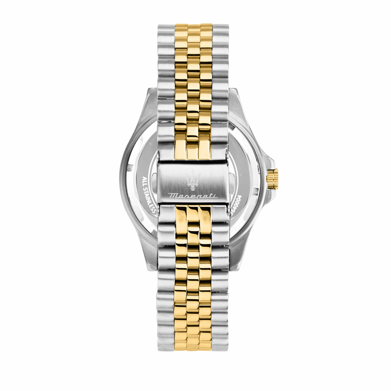 SFIDA 44MM 3H BLACK DIAL SS+YG BR - Imagen 3