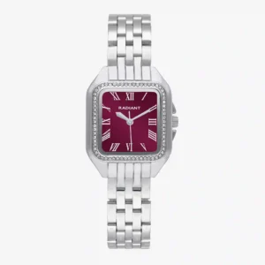Reloj Mujer Bahamas Luxe Granate/Platead