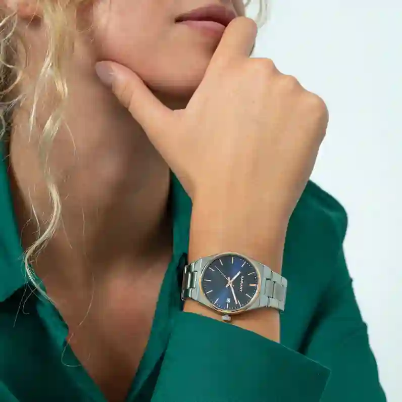 Reloj Mujer Air Mini Azul/Bicolor - Imagen 2