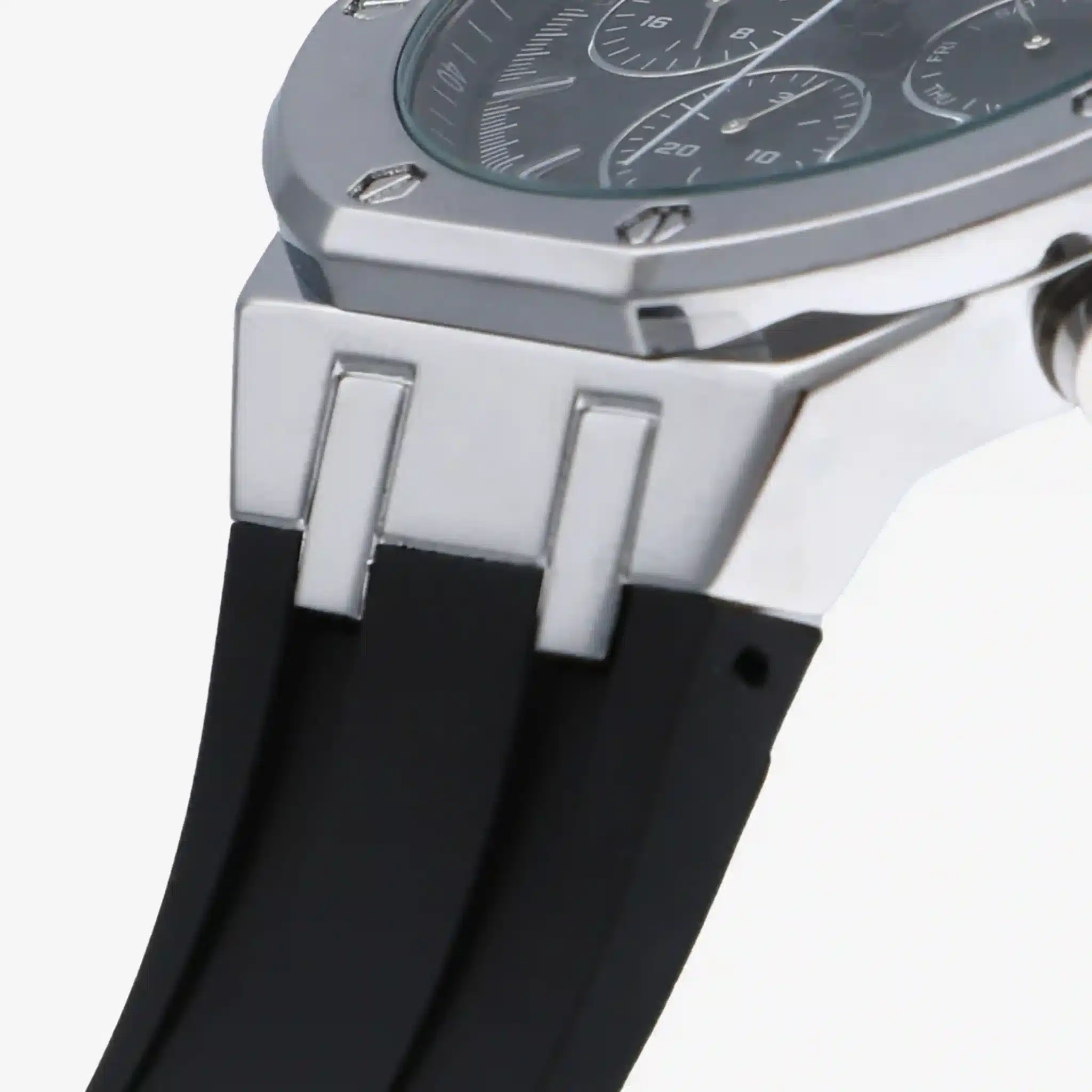 Reloj Hombre Jack Negro/Plateado - Imagen 4