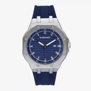 Reloj Hombre Leonardo Azul/Plateado