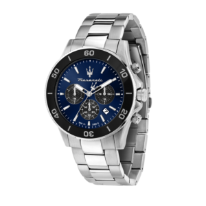 COMPETIZIONE 43MM CHR BLUE DIAL SS BR