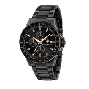 SFIDA 44MM CHR BLACK DIAL BR BLACK