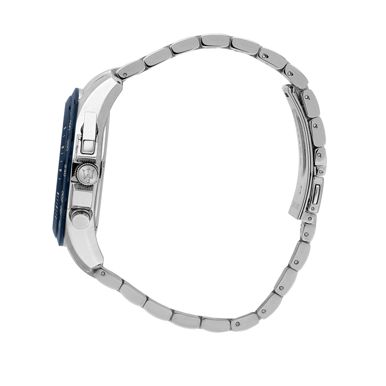 TRAGUARDO 45MM CHR BLUE DIAL BR SS - Imagen 2