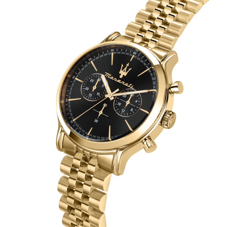 EPOCA 42MM CHR BLACK DIAL BR YG - Imagen 2