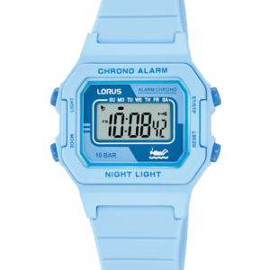 Niños Digital Correa silicona azul claro