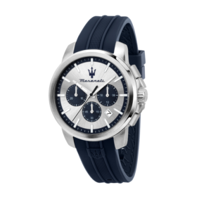 SUCCESSO 42MM CHR SIL+BLU DIAL BLU ST