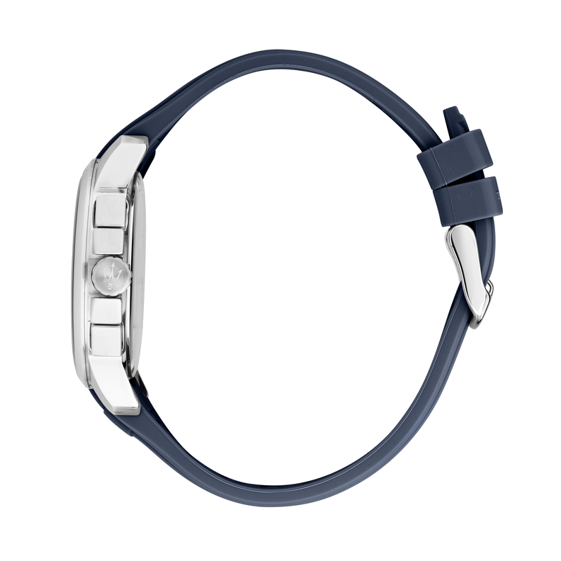 SUCCESSO 42MM CHR SIL+BLU DIAL BLU ST - Imagen 2