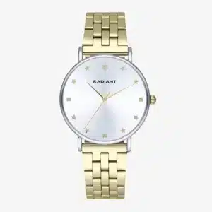 STARRY 36MM SILVER DIAL IPGOLD BRACELET
