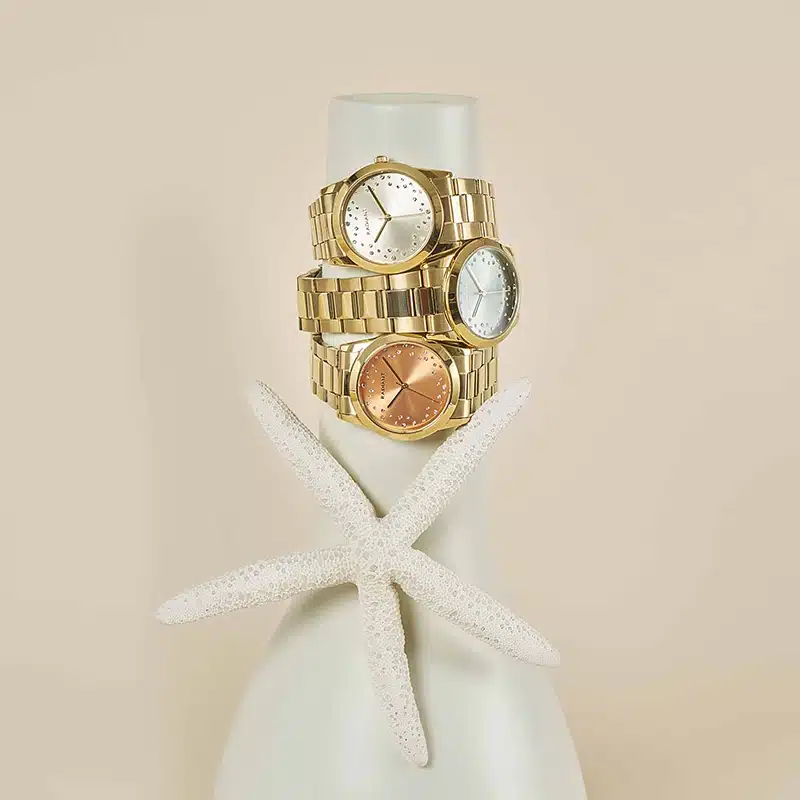 FIJI 36MM ORANGE DIAL IPG BRACELET - Imagen 2