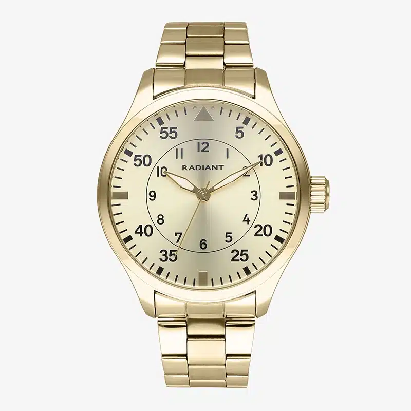 Reloj Hombre Dynamo 43MM Dorado IPG