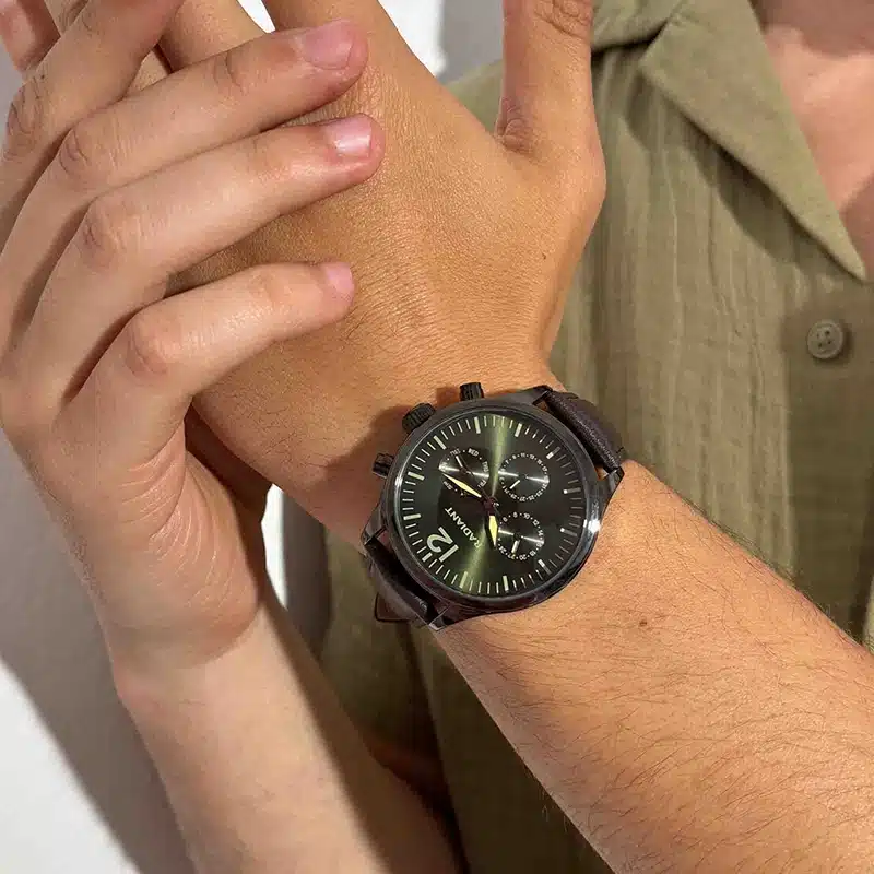 Reloj Hombre Team Marrón/Plateado - Imagen 2