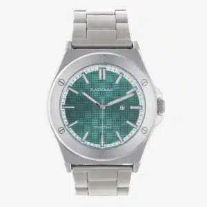 Reloj Hombre Brando Verde/Plateado