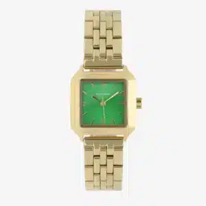 Reloj Mujer Coral Wave Verde/Dorado