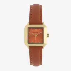 Reloj Mujer Coral Wave Marrón/Dorado