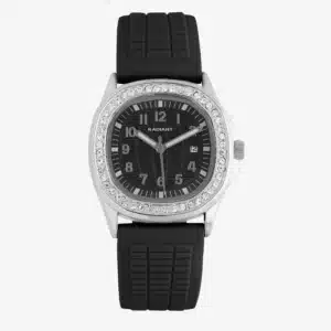 Reloj Mujer Azure Whisper Negro/Plateado