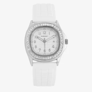 Reloj Mujer Azure Whisper Blanco/Platead