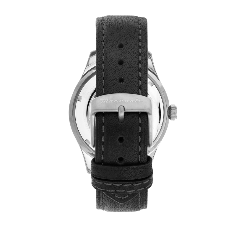 SORPASSO 42MM AUT BLK/SIL DIA BLACK ST - Imagen 3