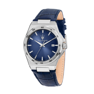VELOCITÀ SLIM 40MM 3H BLUE DIAL BLUE ST