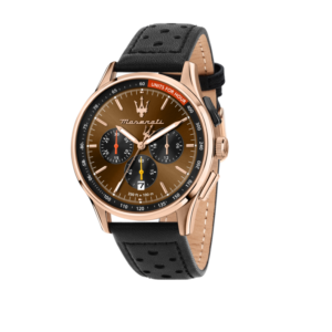 SORPASSO 42MM CHR BROWN DIA BLACK ST