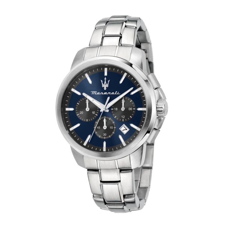 SUCCESSO 42MM CHR BLU/GUN DIAL SS BR