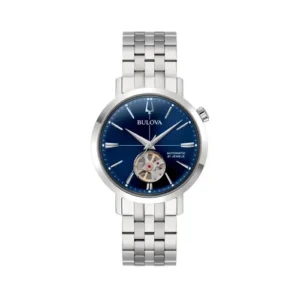 Bulova Aerojet 96A320 Hombre Automático Acero Inoxidable Esfera Azul 38 mm