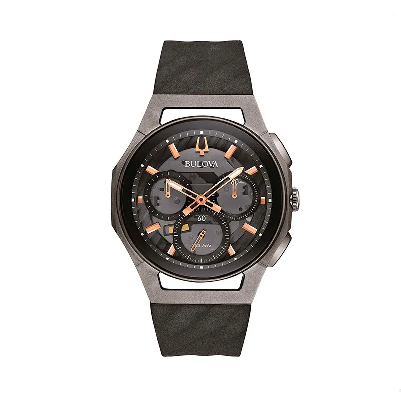 Reloj Bulova 98A162 Curv Cronógrafo Titanio 44mm