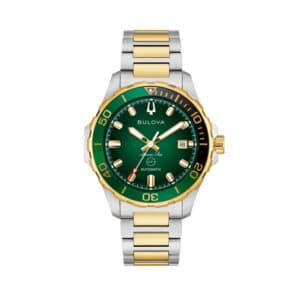 Bulova Marine Star Series B 98B467 Hombre Automático Acero Inoxidable Esfera Azul 41 mm
