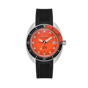 Bulova Oceanographer Devil Diver 96B350 Hombre Automático Esfera Naranja 41 mm