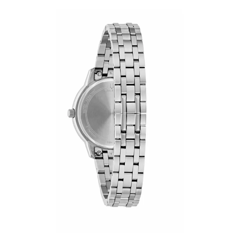 Bulova Sutton 96M174 Mujer Cuarzo Acero Inoxidable Esfera Blanca 31 mm - Imagen 2