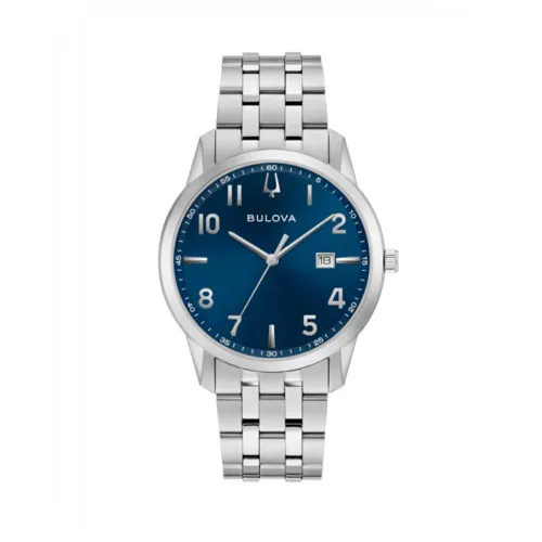 Bulova Classic 96B475 Hombre Cuarzo Acero Inoxidable Esfera Azul 40 mm