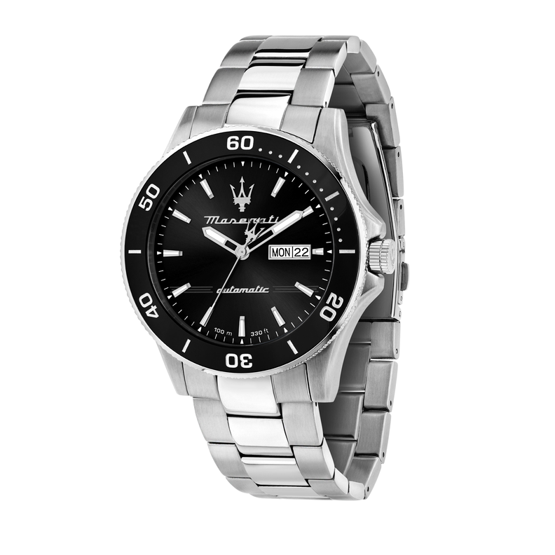 COMPETIZIONE 43MM AUTO BLACK DIAL BR SS
