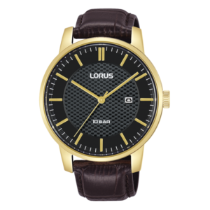 Hombre Classic correa piel 3 agujas