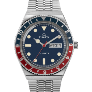 Q TIMEX Men's Stainless Steel