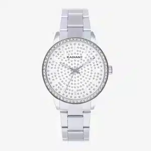 ECLIPSE 38MM WHITE DIAL SILVER BRAZ