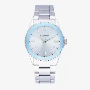 FROST 38MM SOFT BLUE BEZEL SS DIAL & BRA