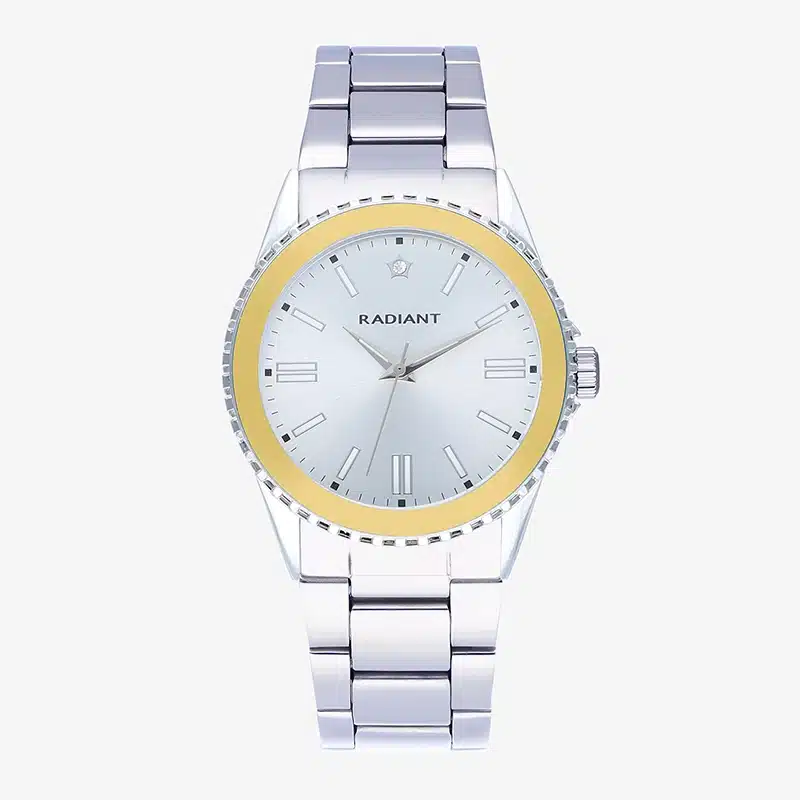 FROST 38MM GOLD BEZEL SS DIAL & BRAZ