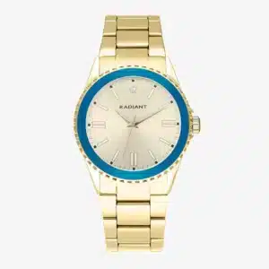 FROST 38MM BLUE BEZEL IPG DIAL & BRAZ
