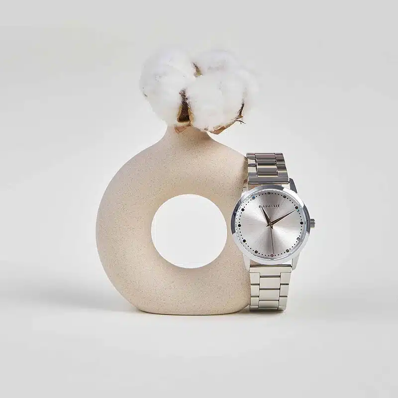 WISH 38MM SILVER DIAL SS BRACELET - Imagen 3