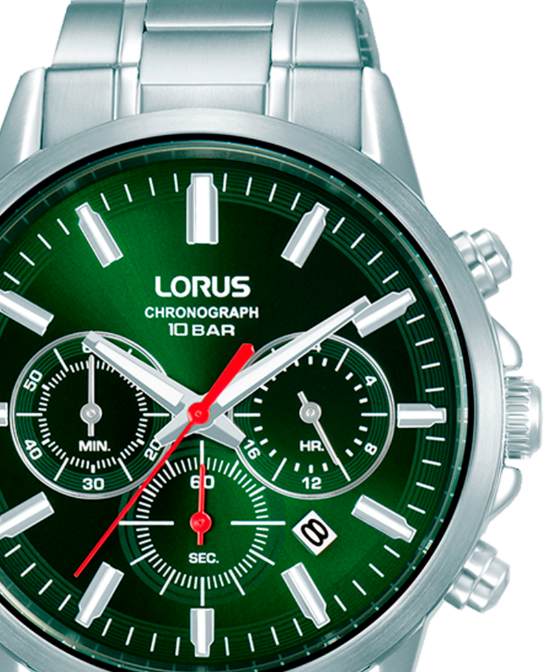 Hombre Sports Cronógrafo 42mm esf verde - Imagen 2