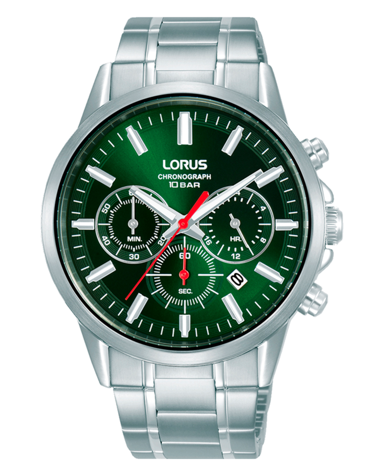 Hombre Sports Cronógrafo 42mm esf verde