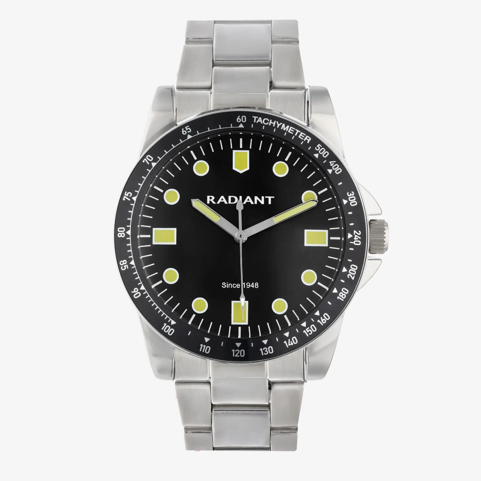 Reloj Hombre Robert Negro/Plateado