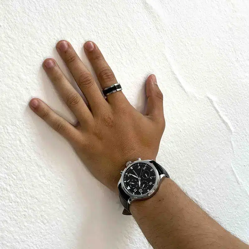 Reloj Hombre Caiman Negro - Imagen 2