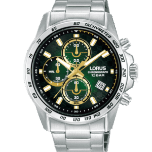 Hombre Cronógrafo Deportivo Verde