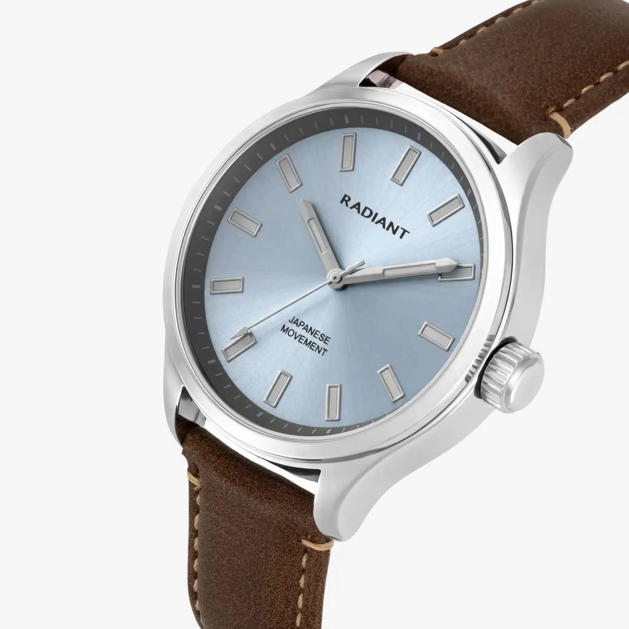 Reloj Hombre Metric Azul/Marrón - Imagen 2