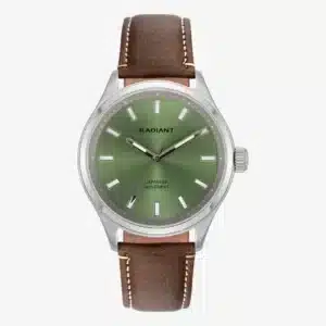 Reloj Hombre Metric Verde/Marrón