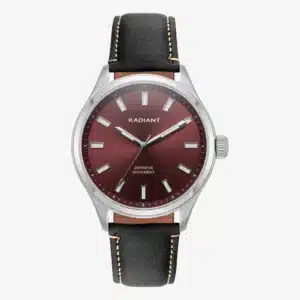 Reloj Hombre Metric Burdeos/Negro